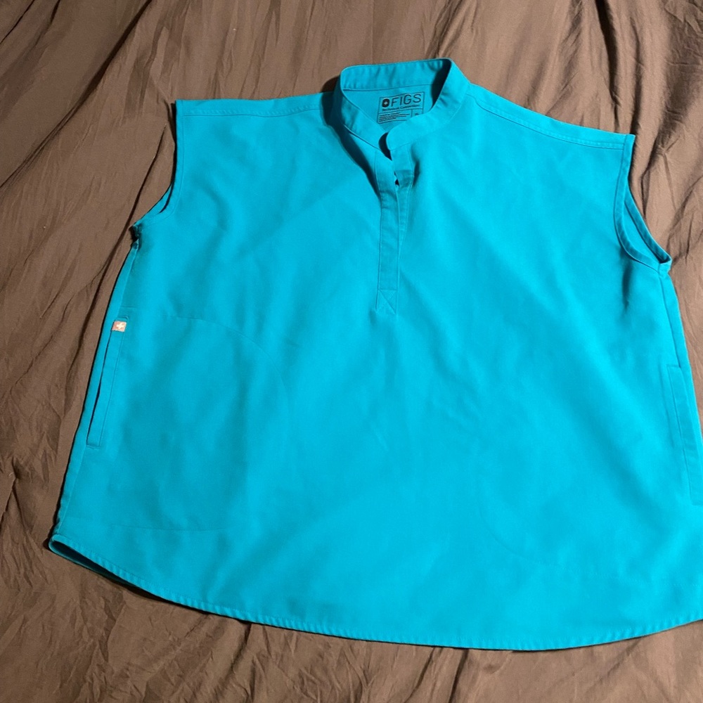 Figs Rafaela oversized scrub top in teal